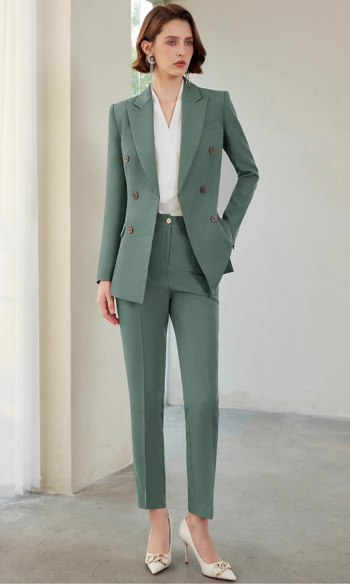 Emerald Essence Suit Set
