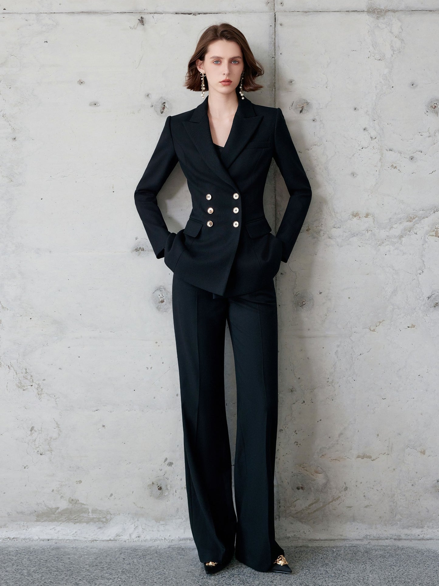 Regal Noir Power Suit