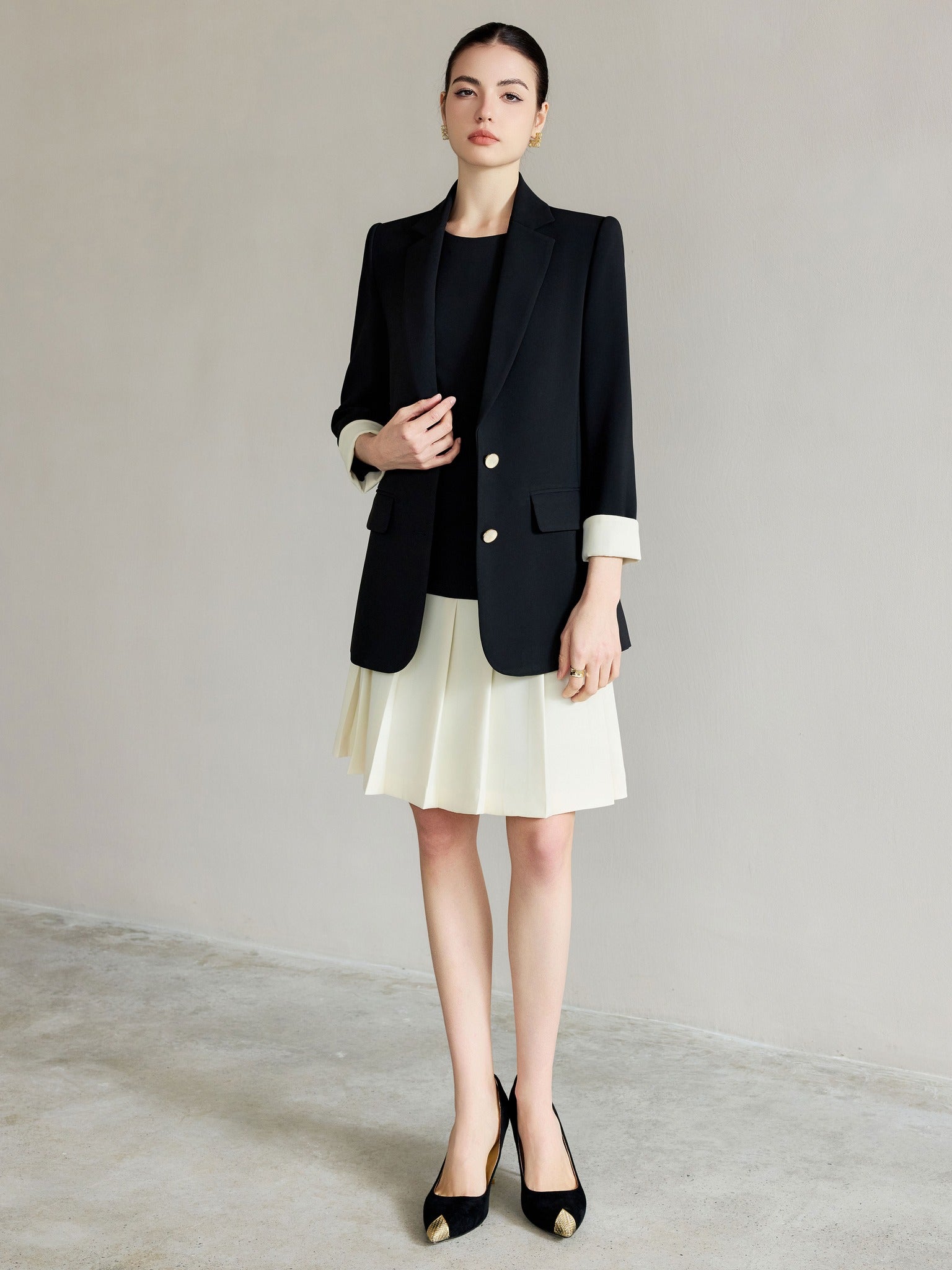 formal dress and coat set Molisry Women's 2 Piece Blazer Dress Set Formal Mock Neck Midi Dress Back Slit Long Sleeve Maxi Overcoat Business Suit Set Green at Amazon Women's Clothing store