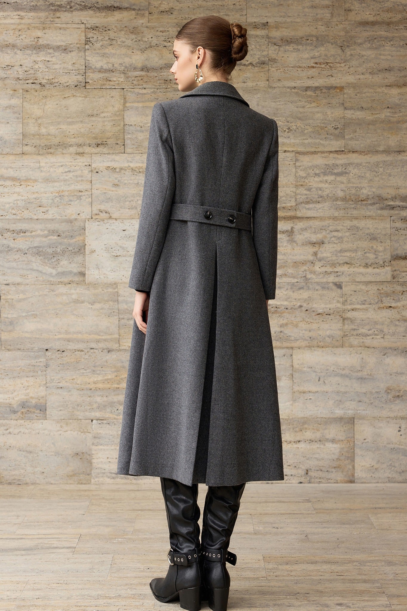 Gris Royale Heritage Trench Coat