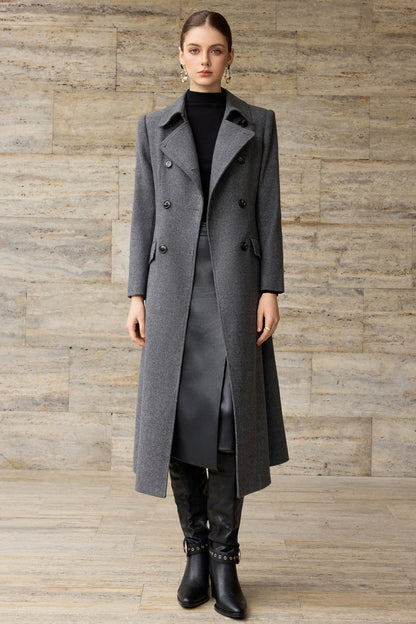 Gris Royale Heritage Trench Coat