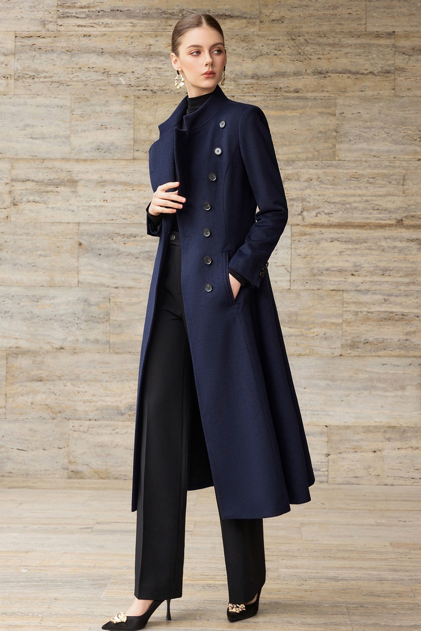 Gris Royale Heritage Trench Coat