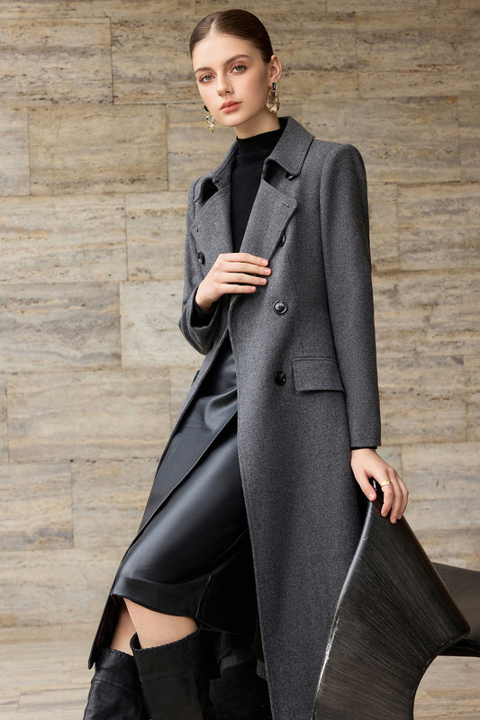 Gris Royale Heritage Trench Coat