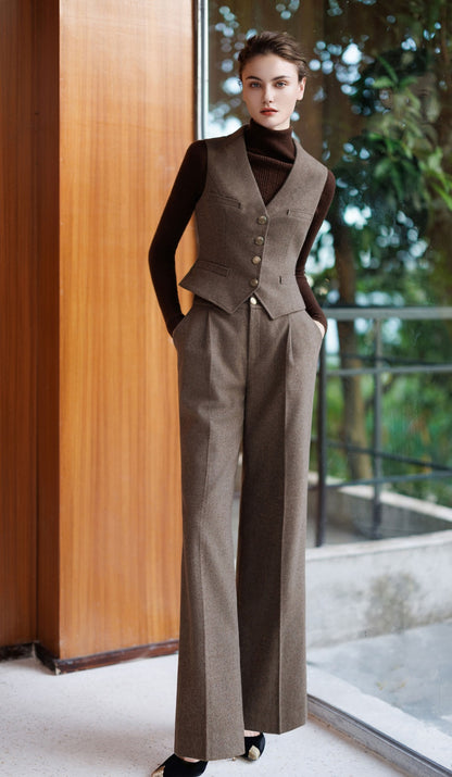 Margaux Héritage Tailored Three-Piece Suit