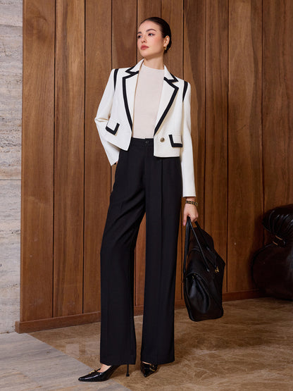 Élodie Riviera Contrast Tailored Suit