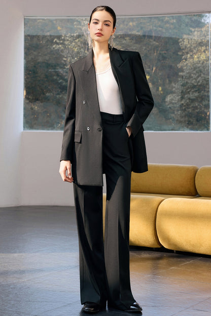 Auréline Noir Élégance Power Suit