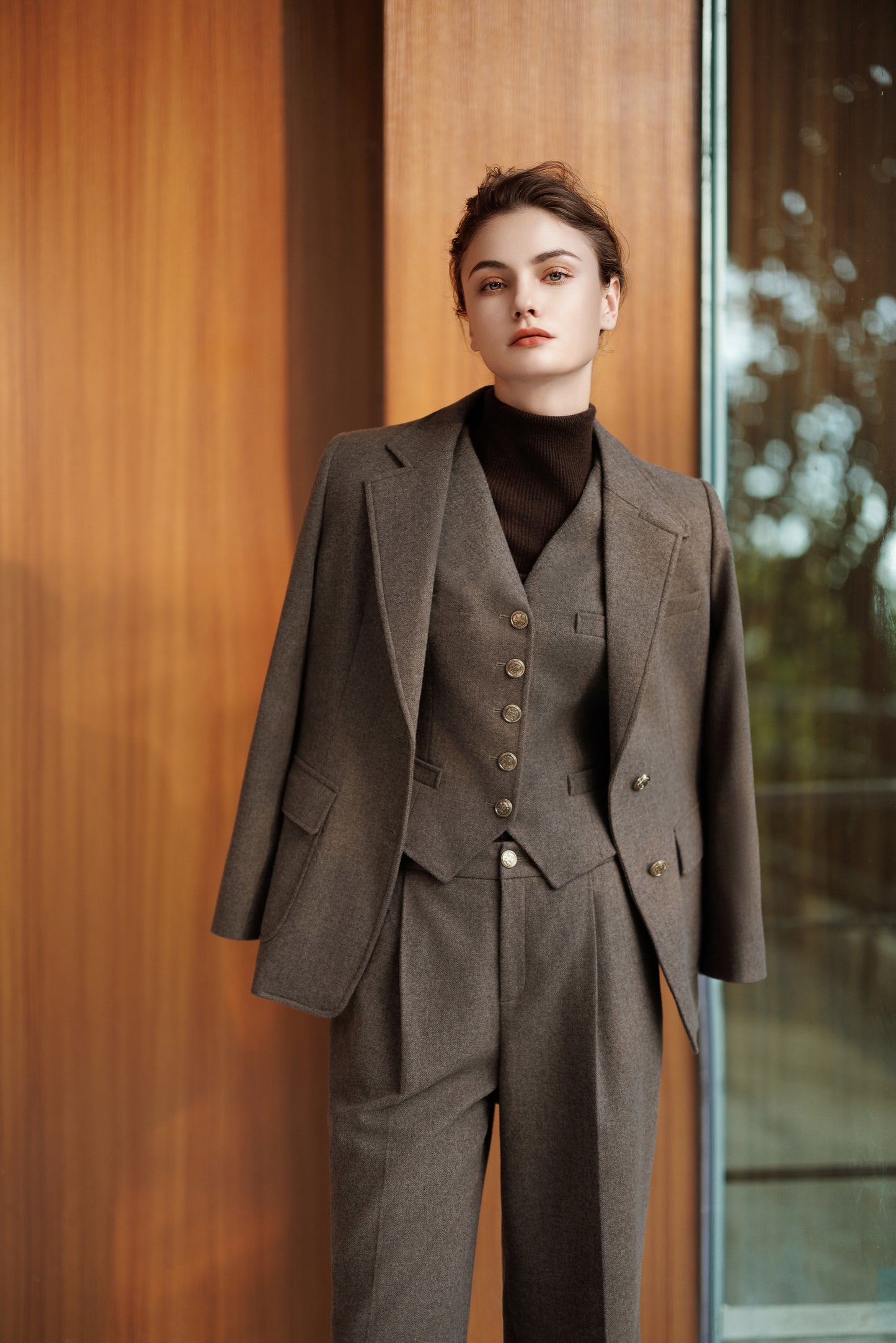 Margaux Héritage Tailored Three-Piece Suit