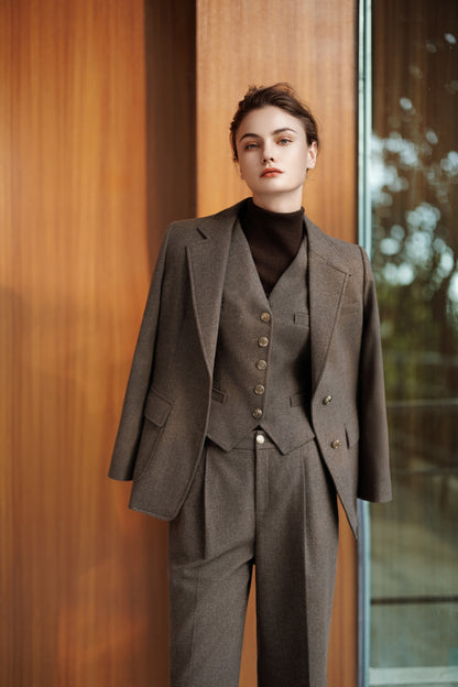 Margaux Héritage Tailored Three-Piece Suit
