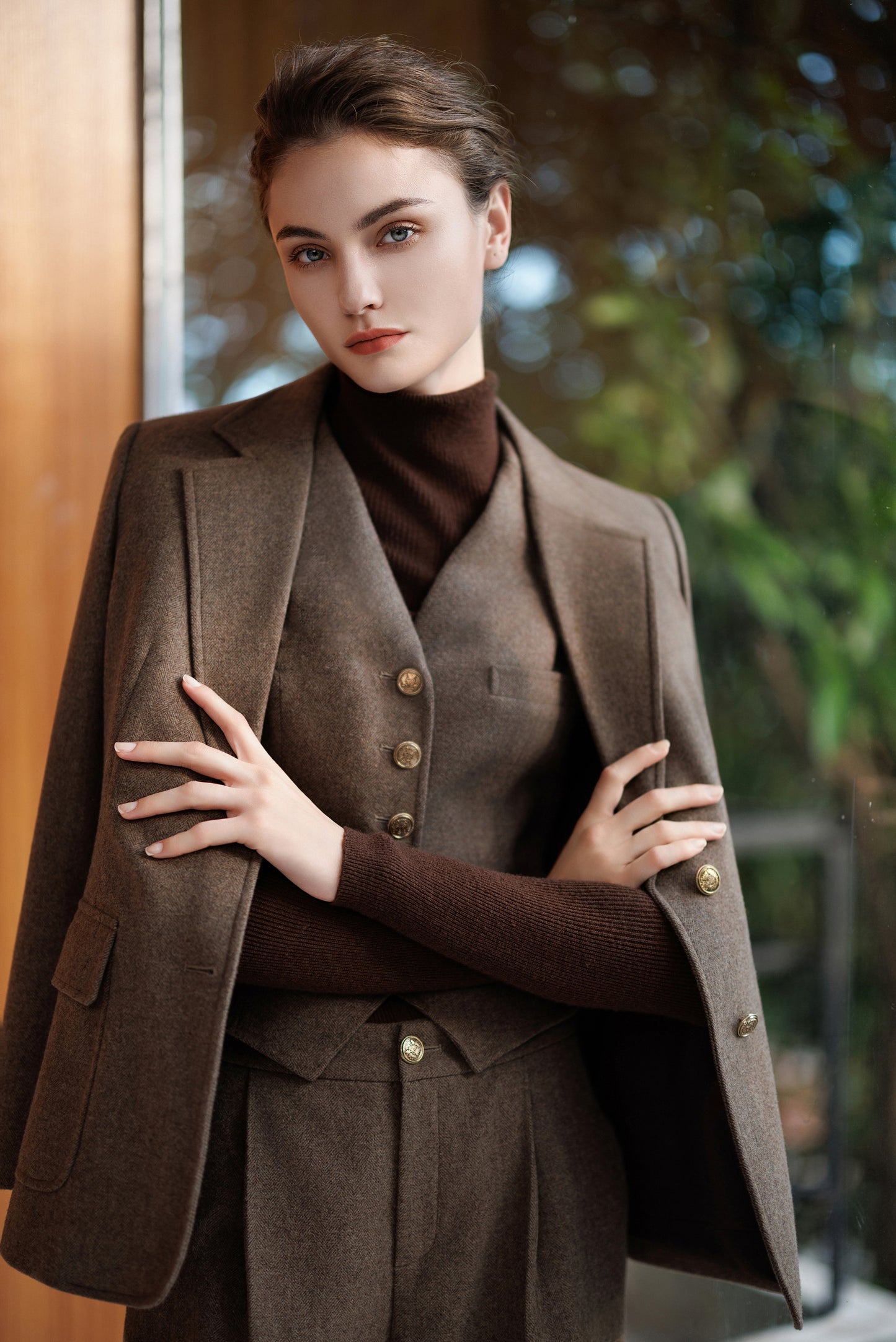Margaux Héritage Tailored Three-Piece Suit